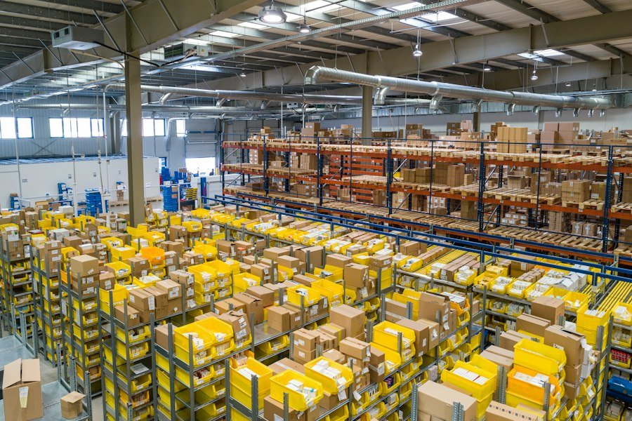 Responsable logistique dans un entrepôt